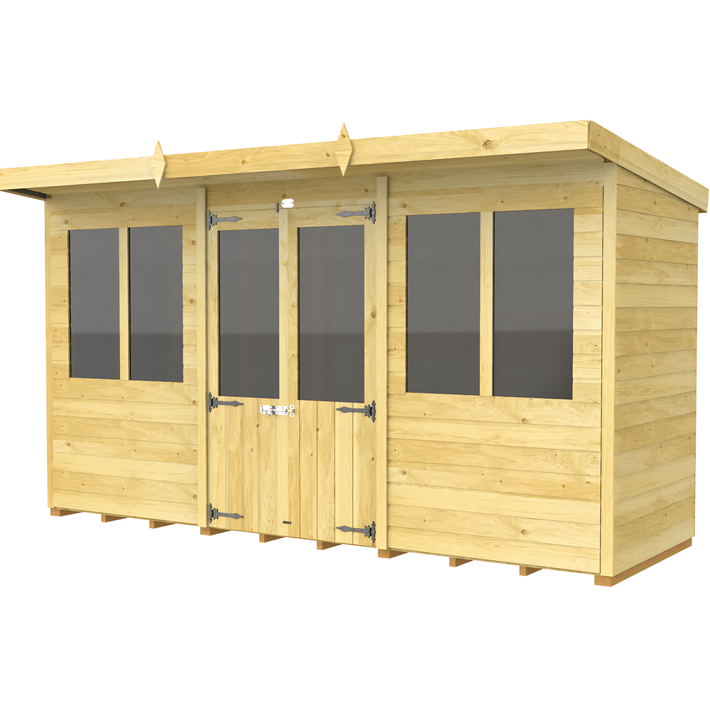 4ft Pent Summer House