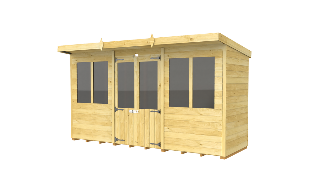 4ft Pent Summer House