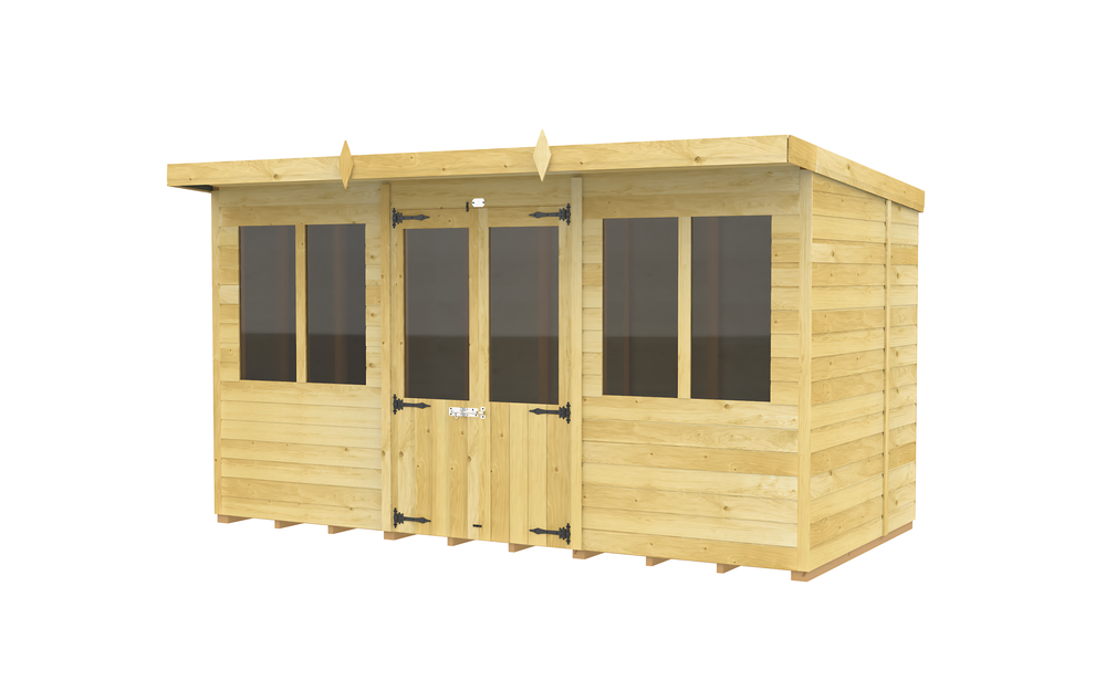 7ft Pent Summer House
