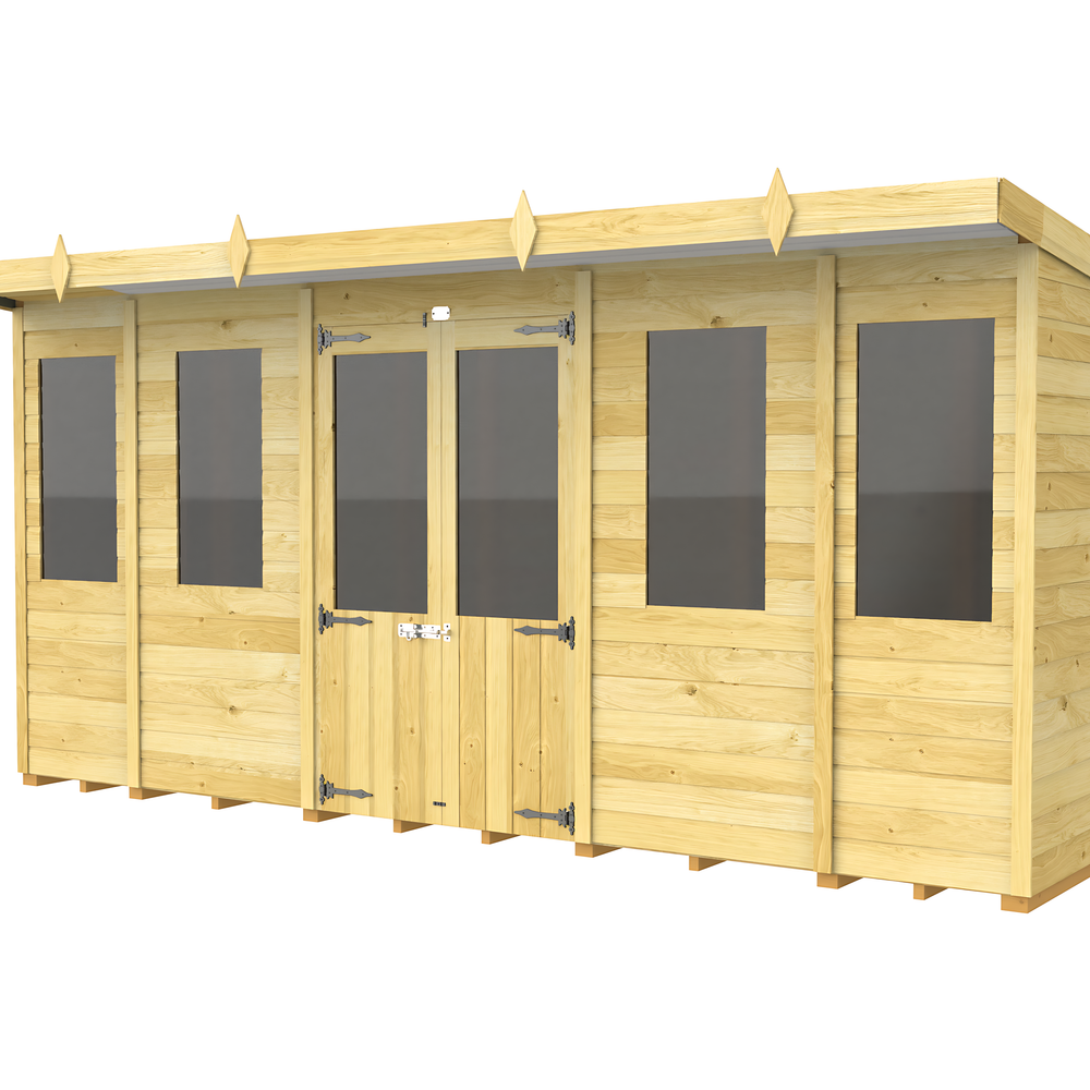 4ft Pent Summer House