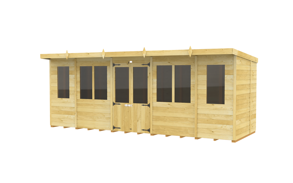 7ft Pent Summer House