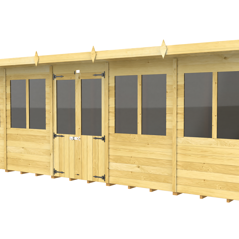 4ft Pent Summer House