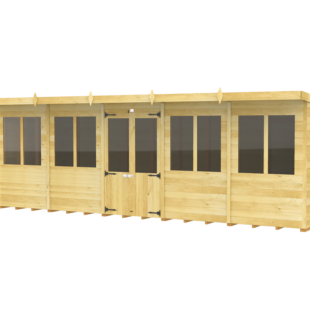 7ft Pent Summer House
