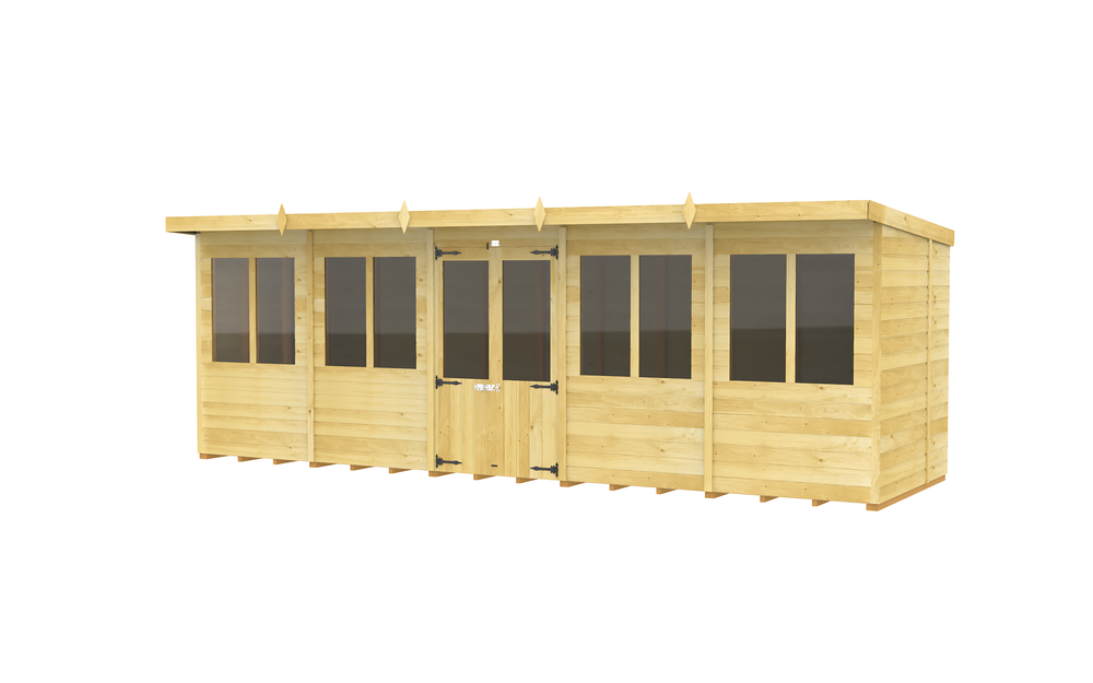 7ft Pent Summer House