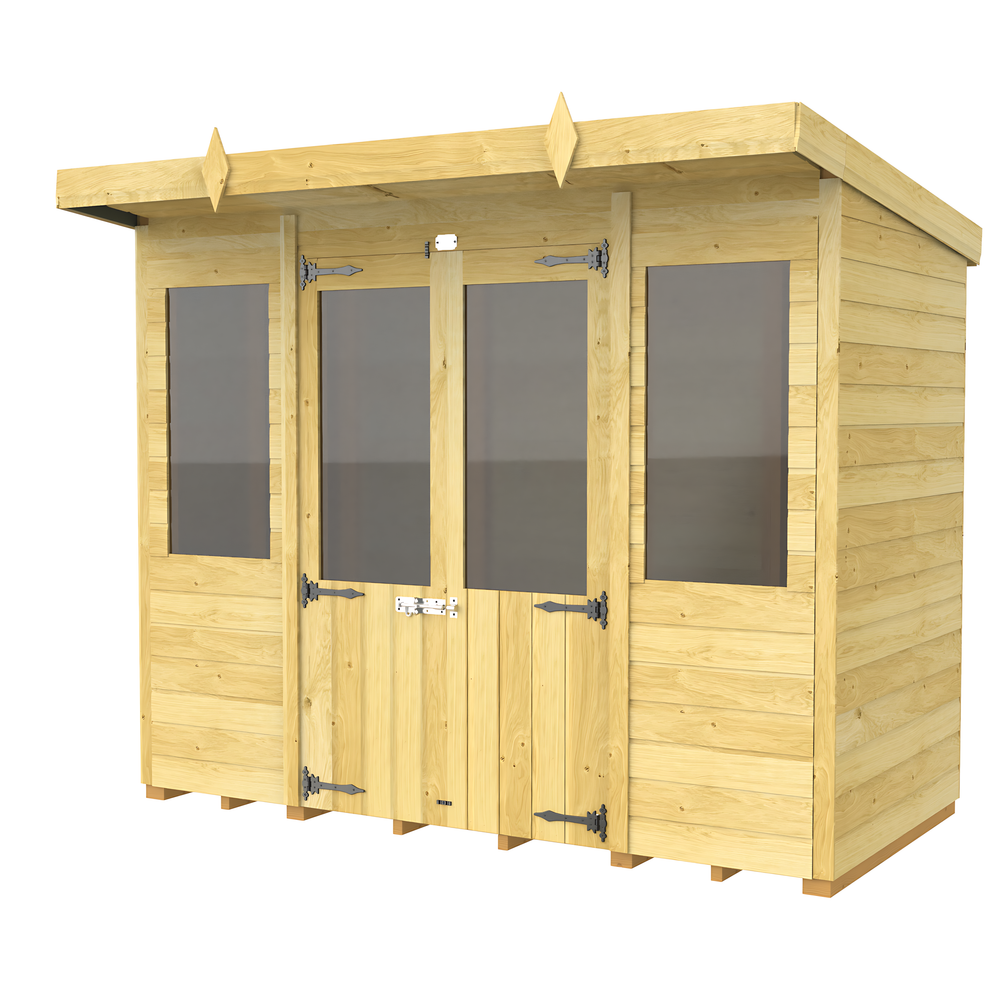4ft Pent Summer House