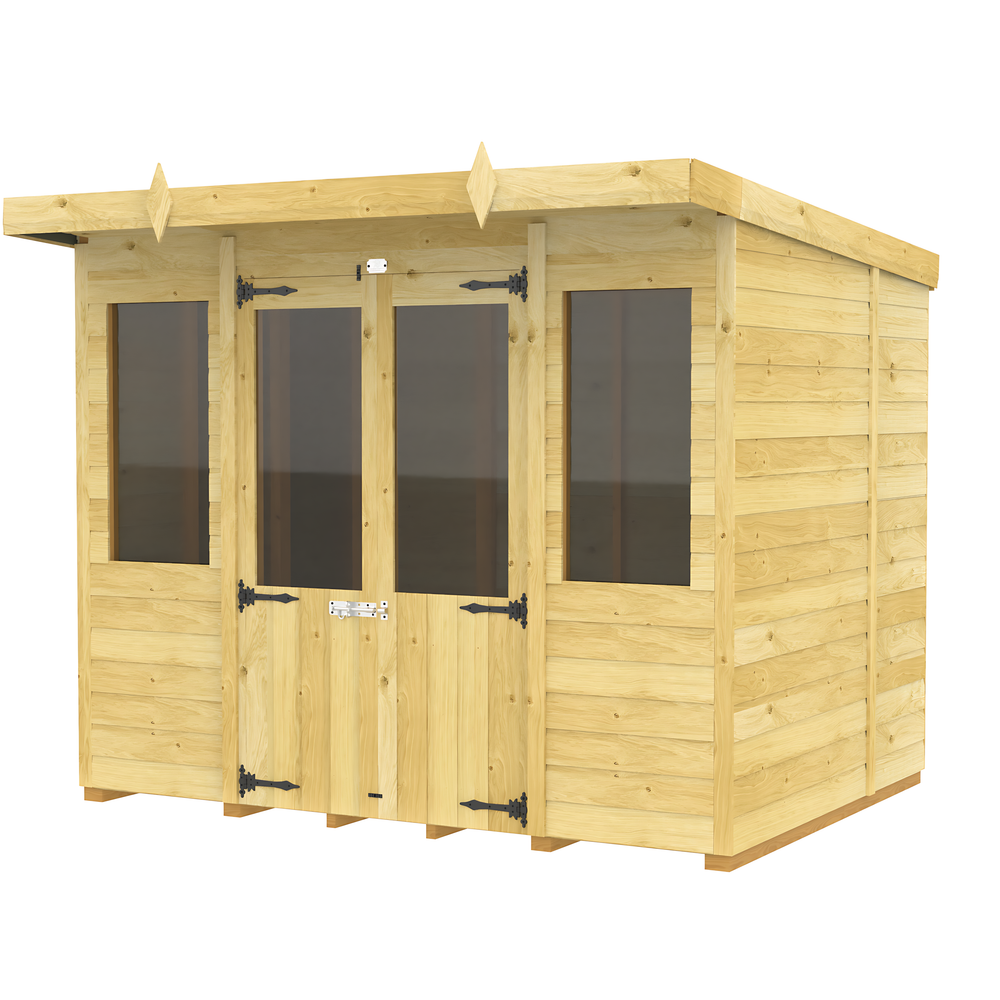 7ft Pent Summer House