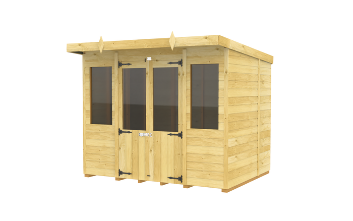 8ft Pent Summer House