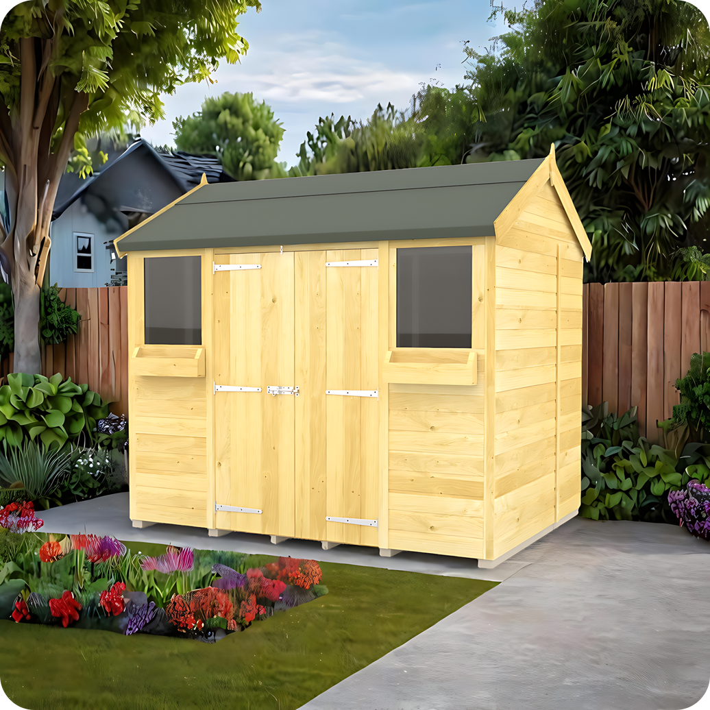 4ft Apex Summer Shed