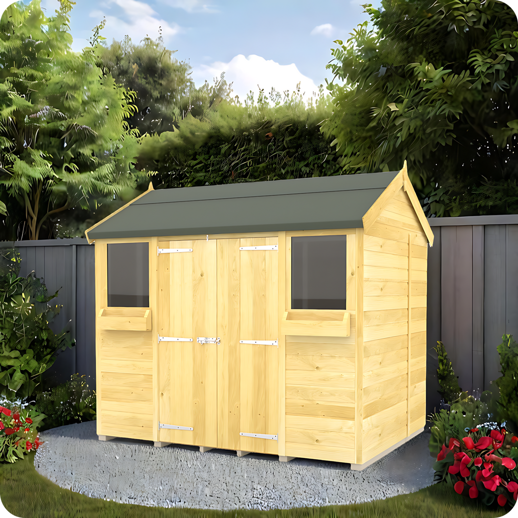 6ft Apex Summer Shed