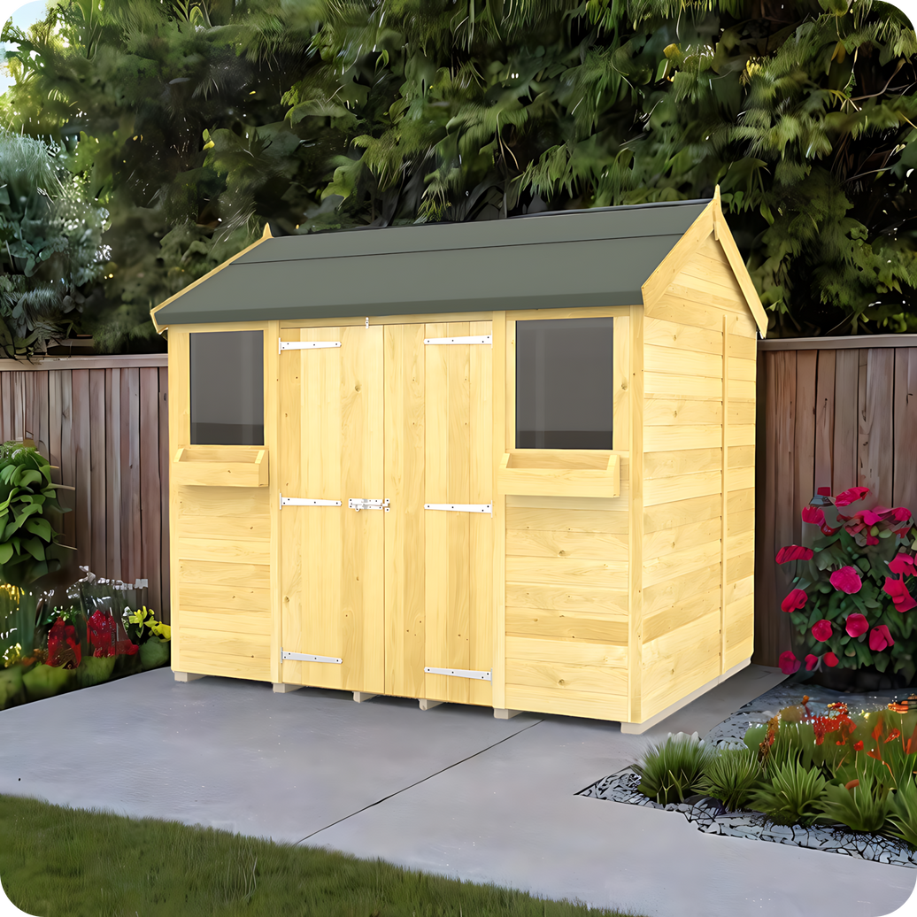 5ft Apex Summer Shed