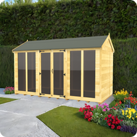 5ft Apex Summer House (Full Height Window)